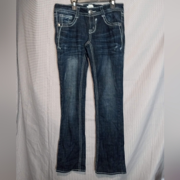 Lot of 2 Ladies Denim Jeans size 9 nice affordable price - Picture 4 of 10